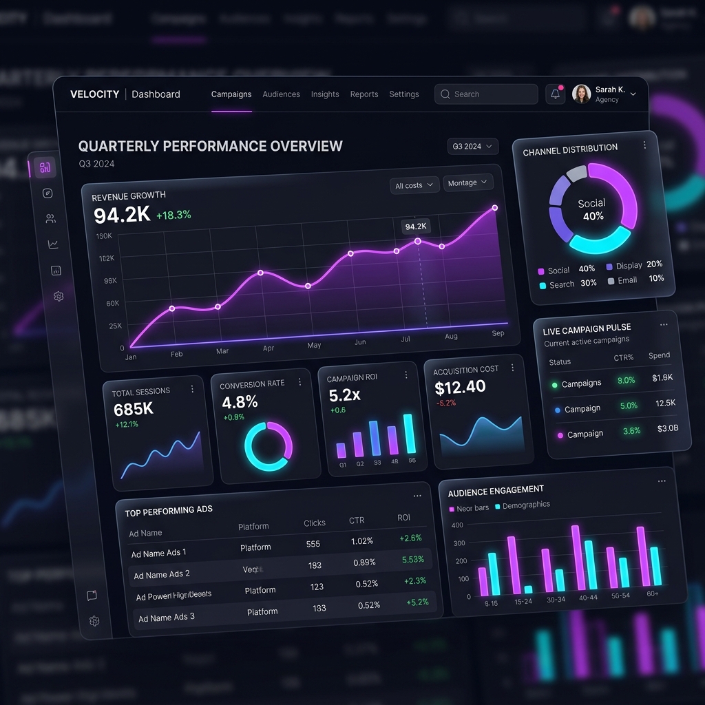 SaaS HyperGrowth Marketing Campaign Analytics Preview